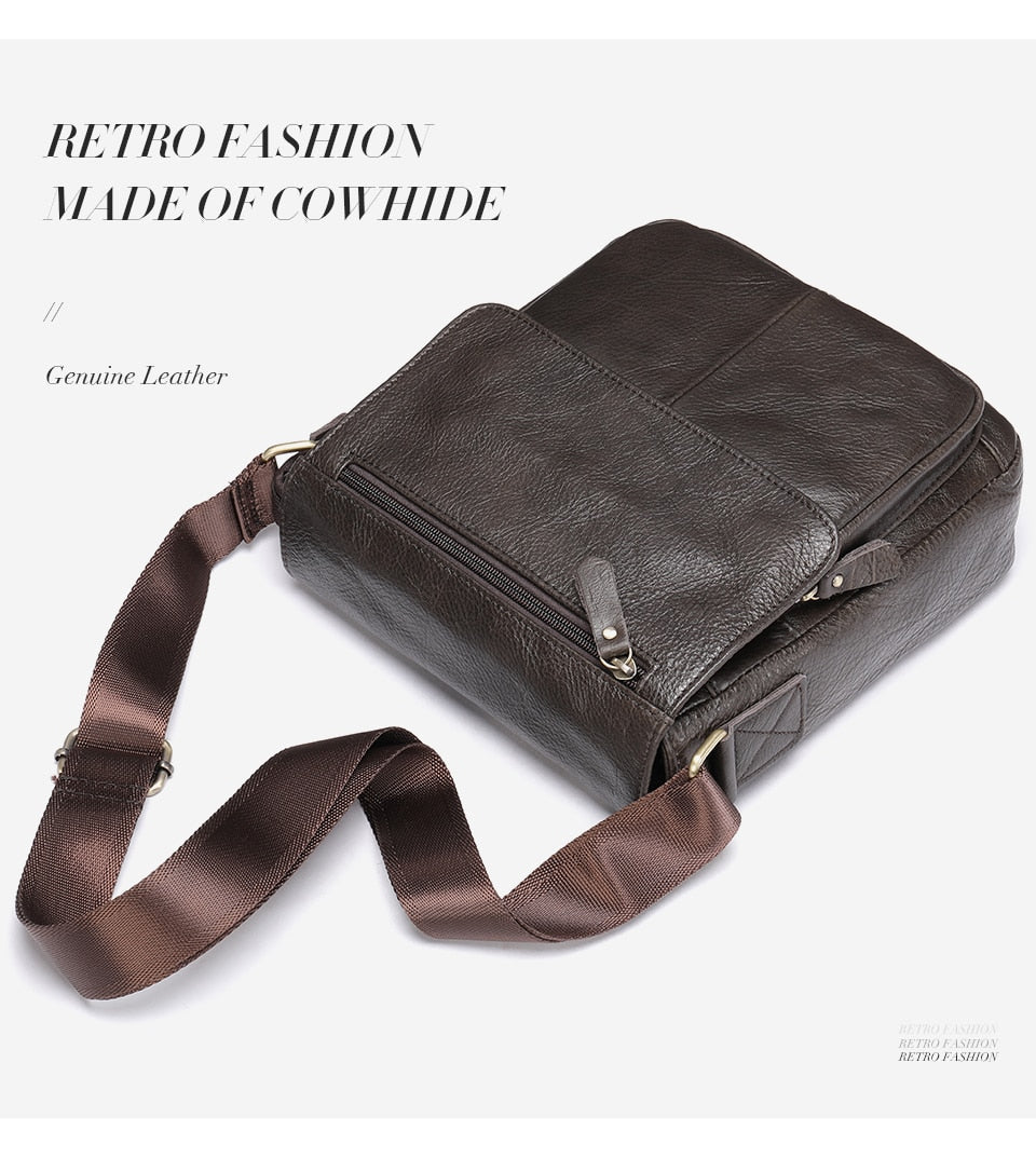 Morral Cuero Genuino