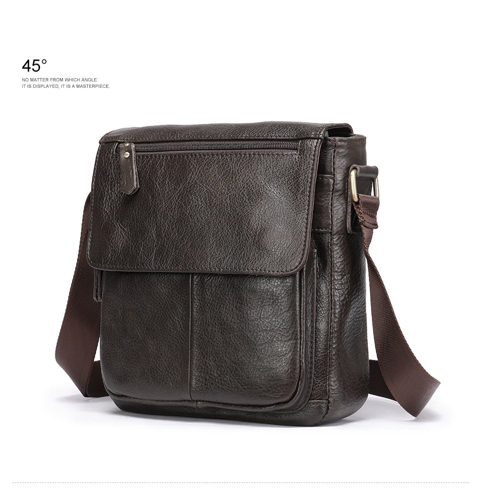 Morral Cuero Genuino