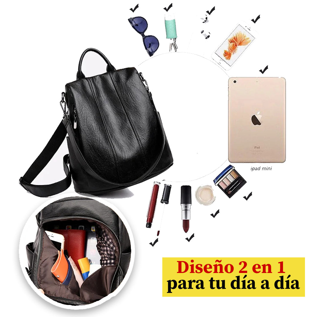 Mochila María Lucía (Cuero PU)