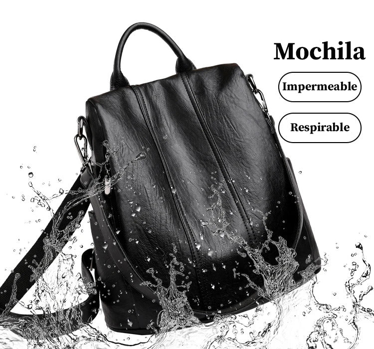 Mochila María Lucía (Cuero PU)
