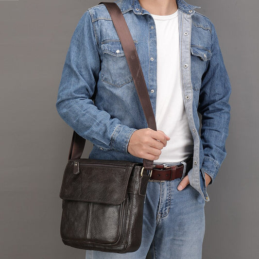 Morral Cuero Genuino