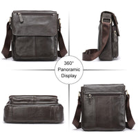 Morral Cuero Genuino