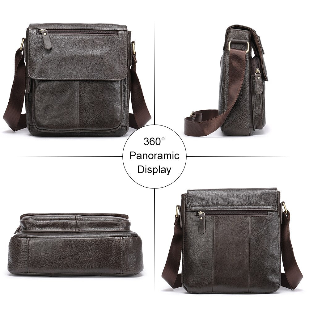 Morral Cuero Genuino