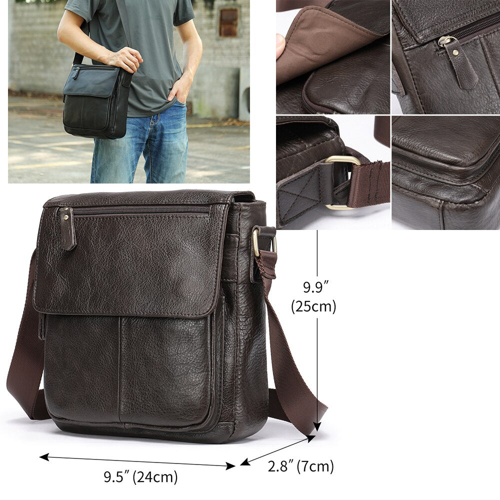 Morral Cuero Genuino