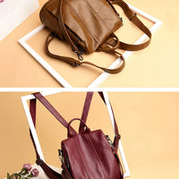 Mochila María Lucía (Cuero PU)