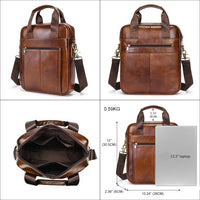 Morral Percy (Cuero PU y Genuino)