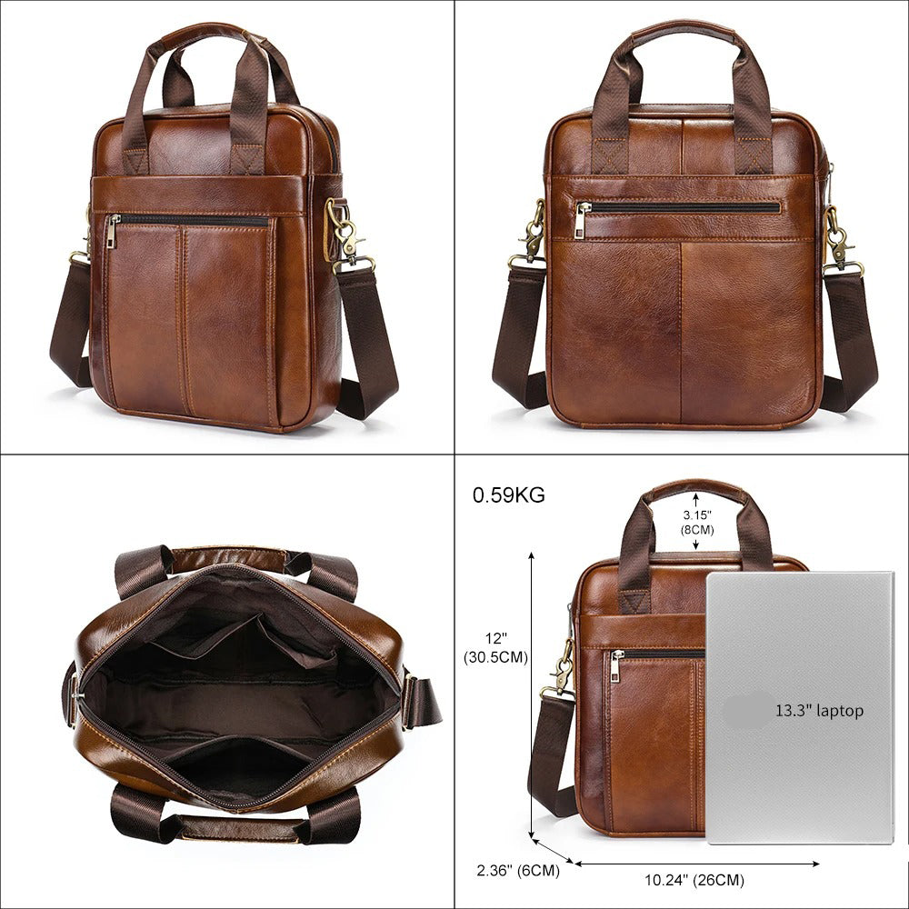 Morral Percy (Cuero PU y Genuino)
